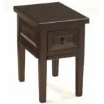 T695-7 SIDE END TABLE HINDELL PARK (ASH)