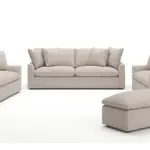 WHITEHAVEN 6 SEATER SOFA SET WITH OTTOMAN