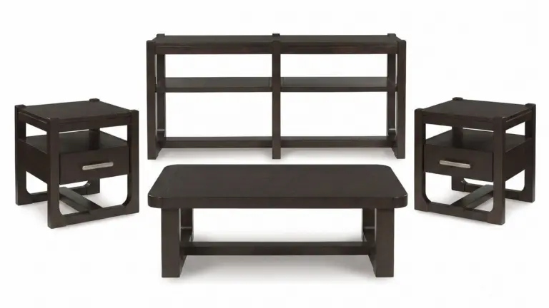 BRECKINGTON COFFEE TABLE SET WITH SOFA TABLE