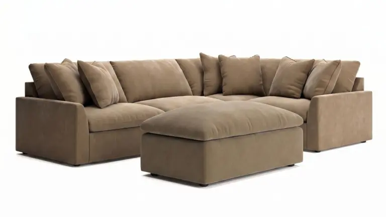WHITEHAVEN SECTIONAL SOFA SET WITH OTTOMAN