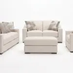 TILDAN 6 SEATER SOFA SET WITH OTTOMAN