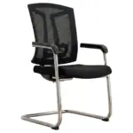6206D/2106D VIS MESH CHAIR BLK (FOS)
