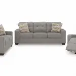 STORROW 6 SEATER SOFA SET WITH ROCKER RECLINER