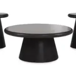 BRACKEN ROUND COFFEE TABLE SET