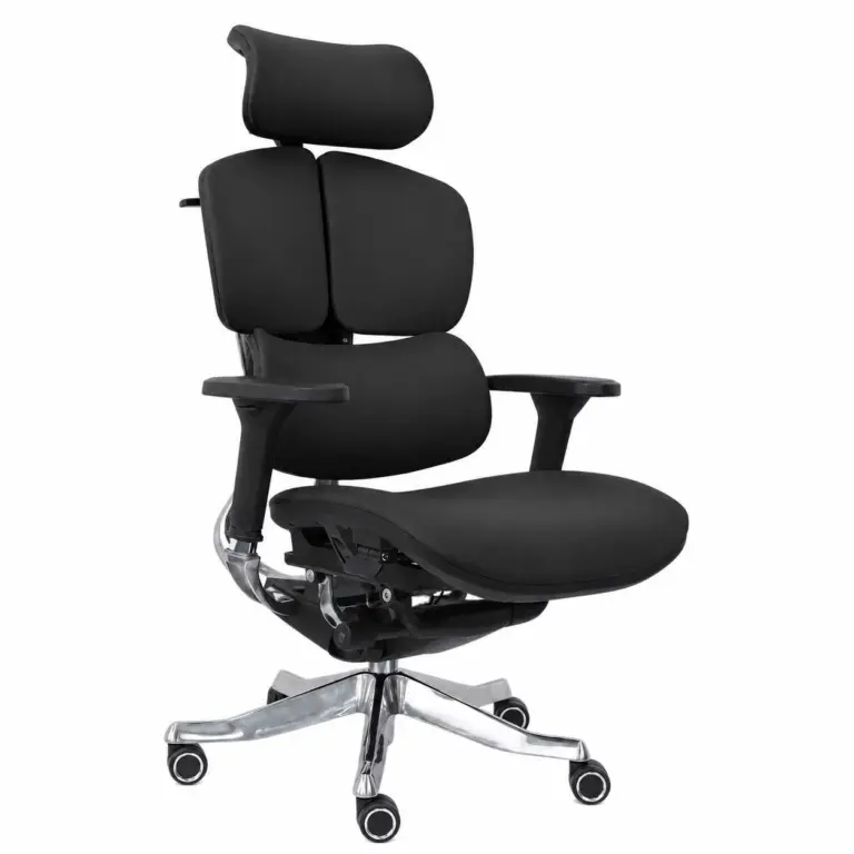 E-18 OFFICE HB CHAIR BLACK (FOS)