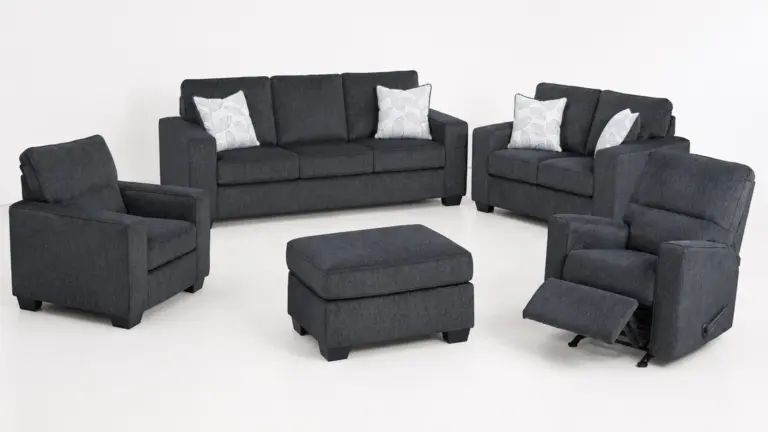 ALTARI 7 SEATER SOFA SET WITH OTTOMAN