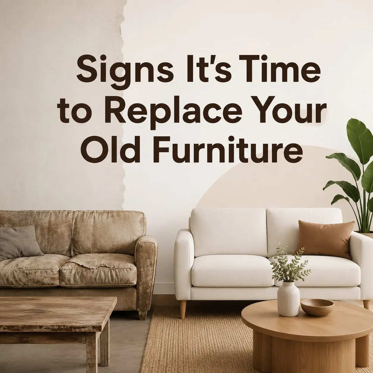 signs to replace your furniture