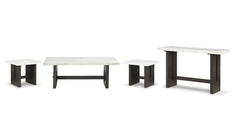 BURKHAUS COCKTAIL TABLE SET WITH SOFA TABLE